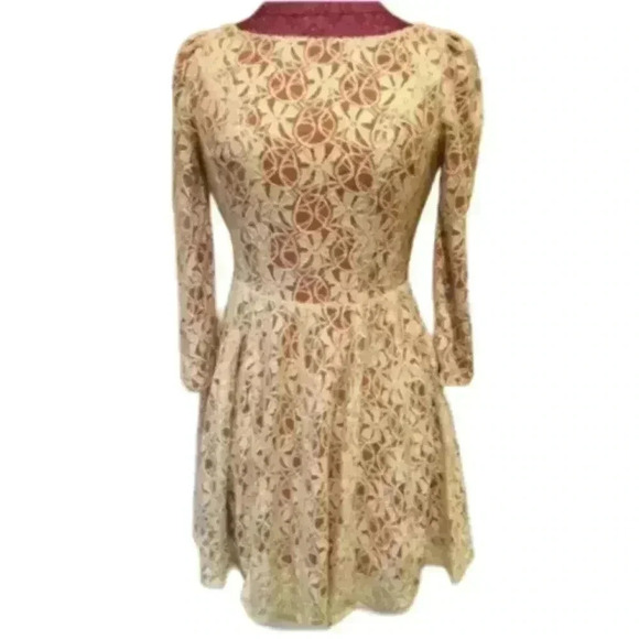 Ark & Co womens dress Size small lace 3/4 sleeves - Picture 9 of 9